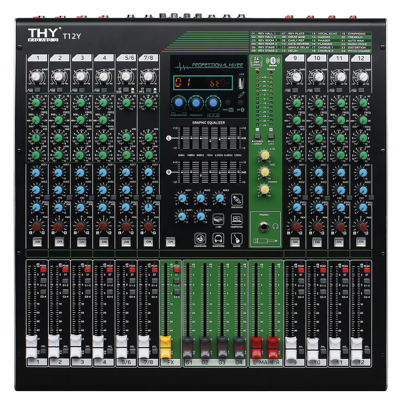 T12Y路调音台