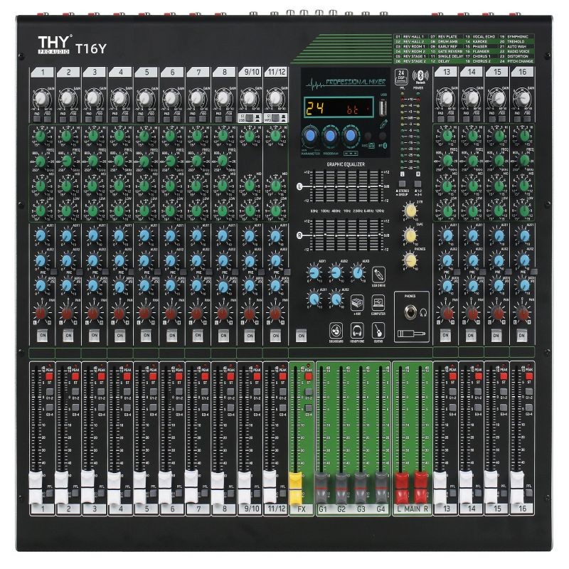 T16Y 16路调音台