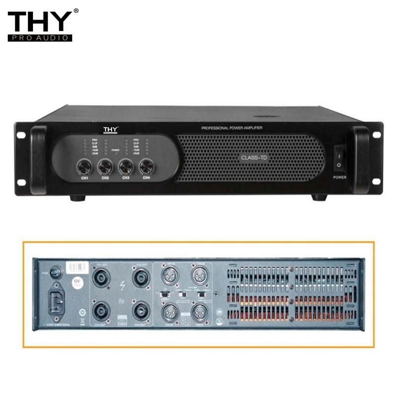 H-P420 四通道 功率放大器